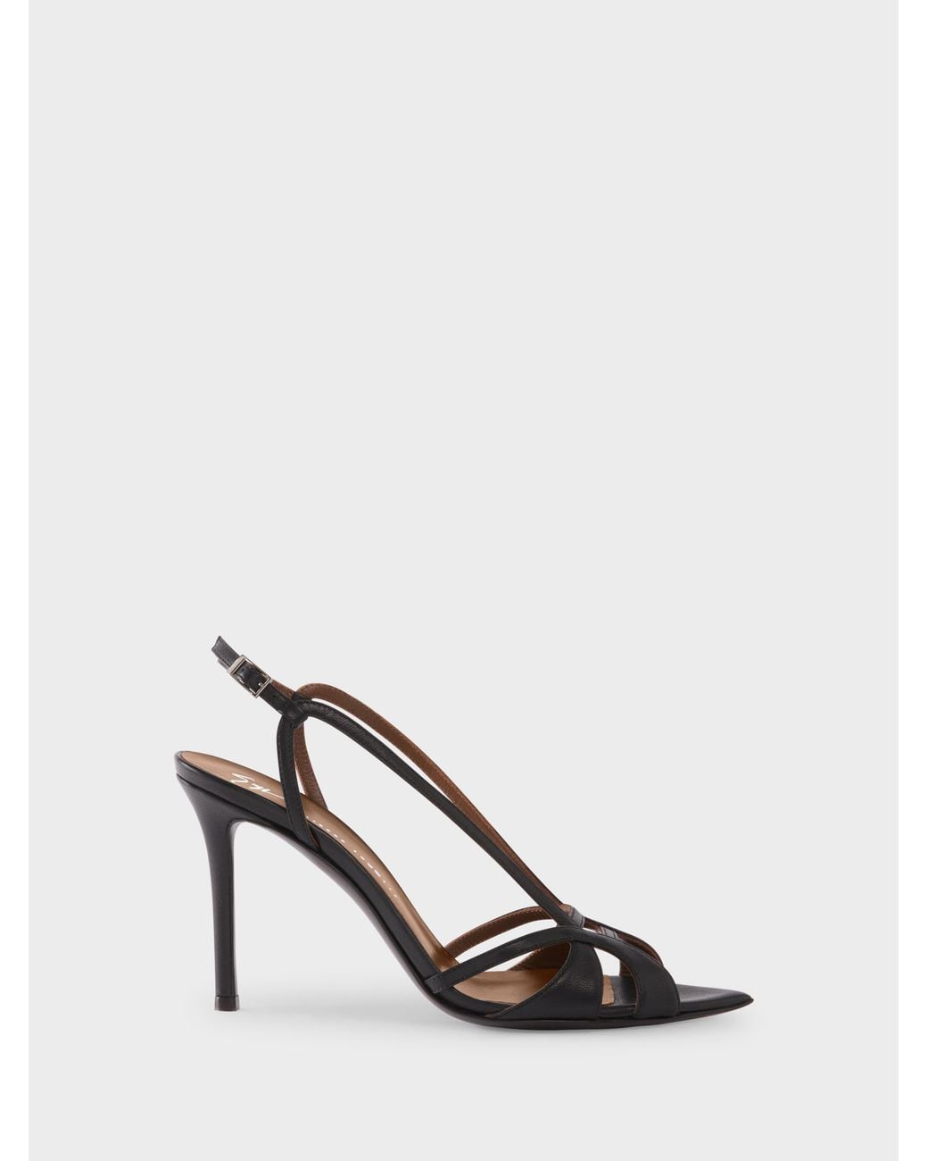 Giuseppe Zanotti White Intrigo Zoe Sandal 90