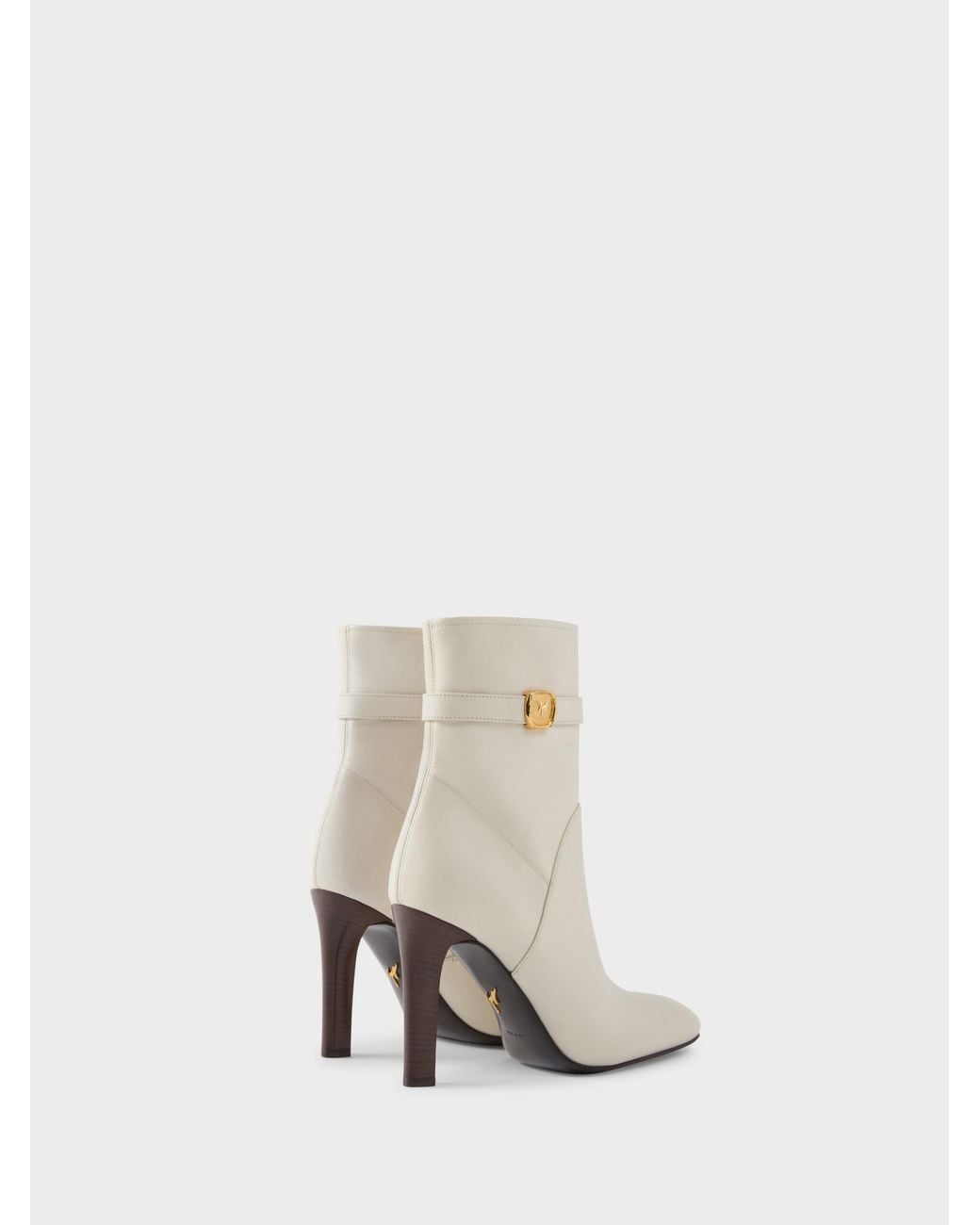 Giuseppe Zanotti White Seal Bootie 100