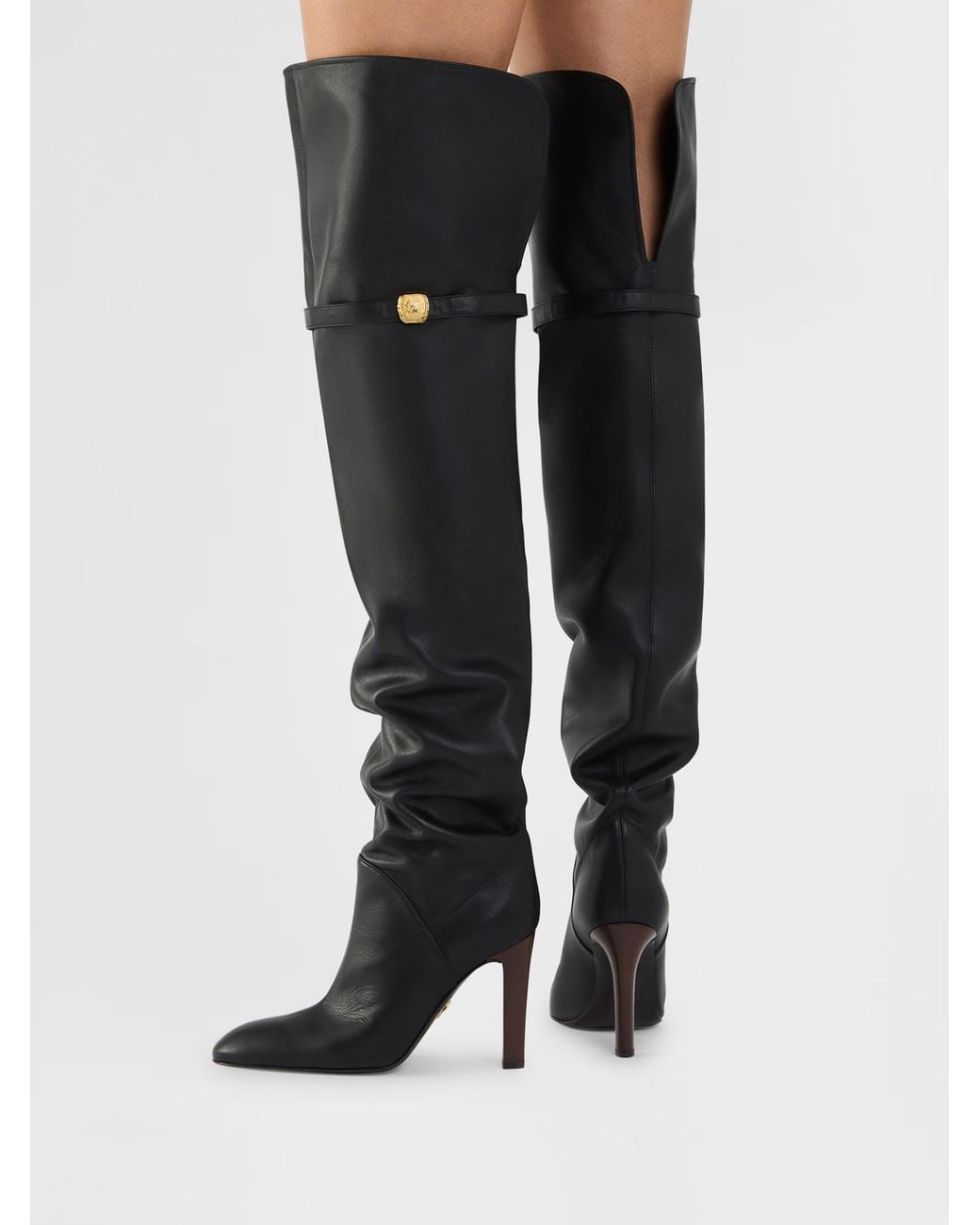 Giuseppe Zanotti Black Seal Over The Knee Boot 100