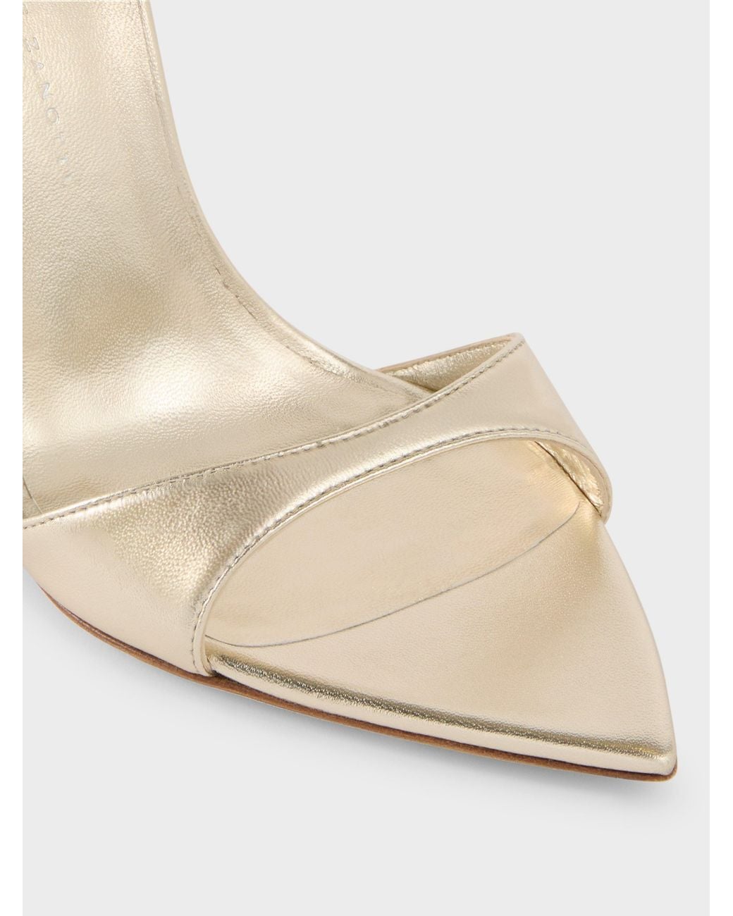 Giuseppe Zanotti Natural Intriigo Strap Sandal 105