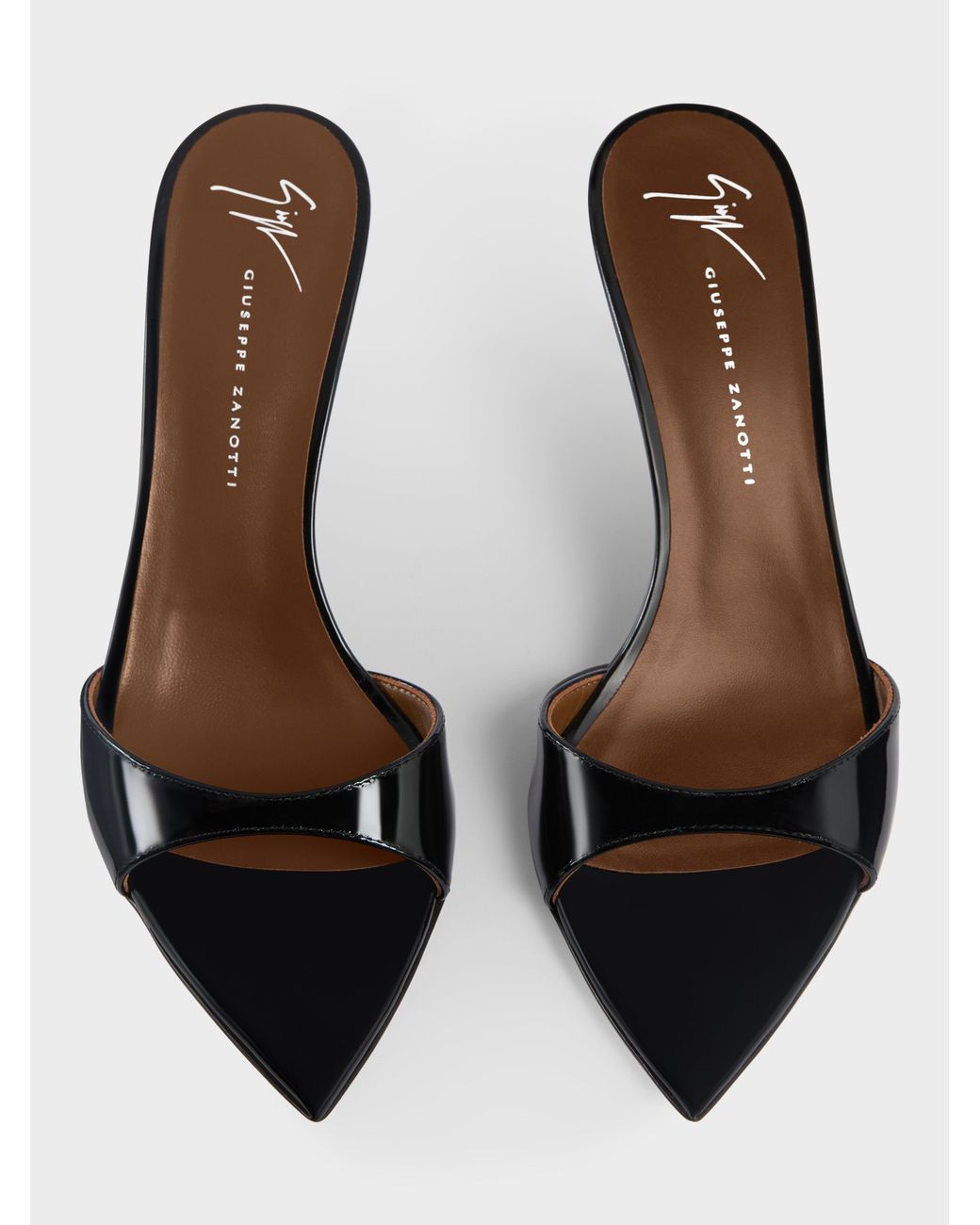 Giuseppe Zanotti Black Intriigo Mule 70