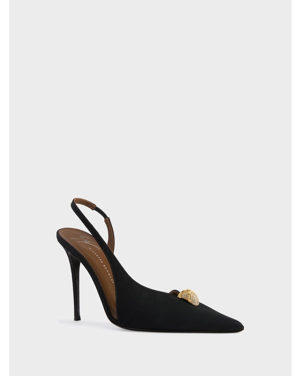 Giuseppe Zanotti White Slingback Cocktail 105
