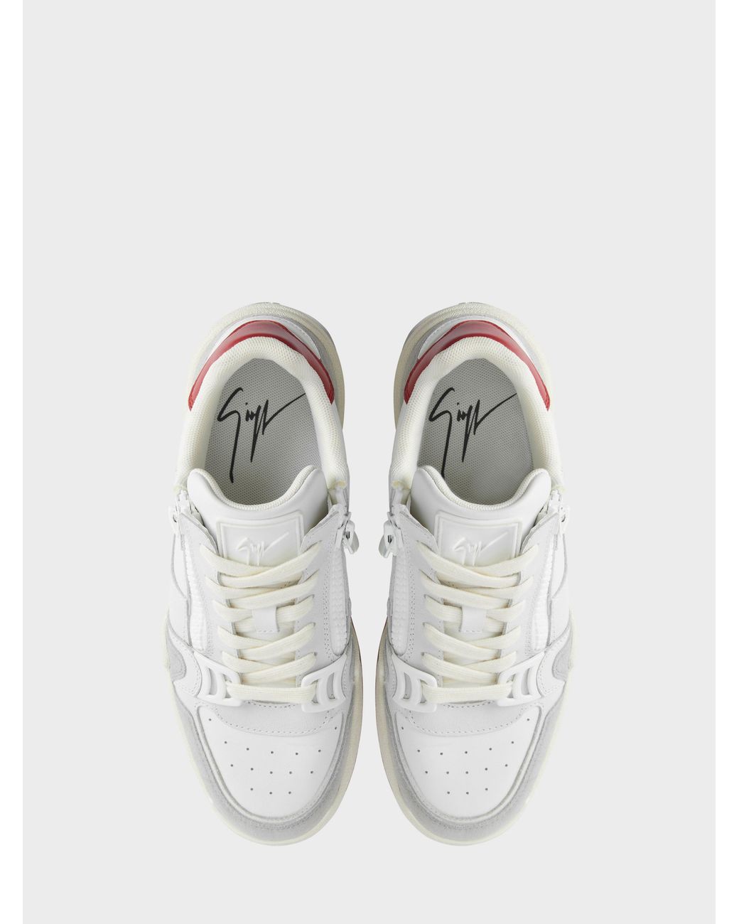 Giuseppe Zanotti White Gz-Ghost Sneakers for men