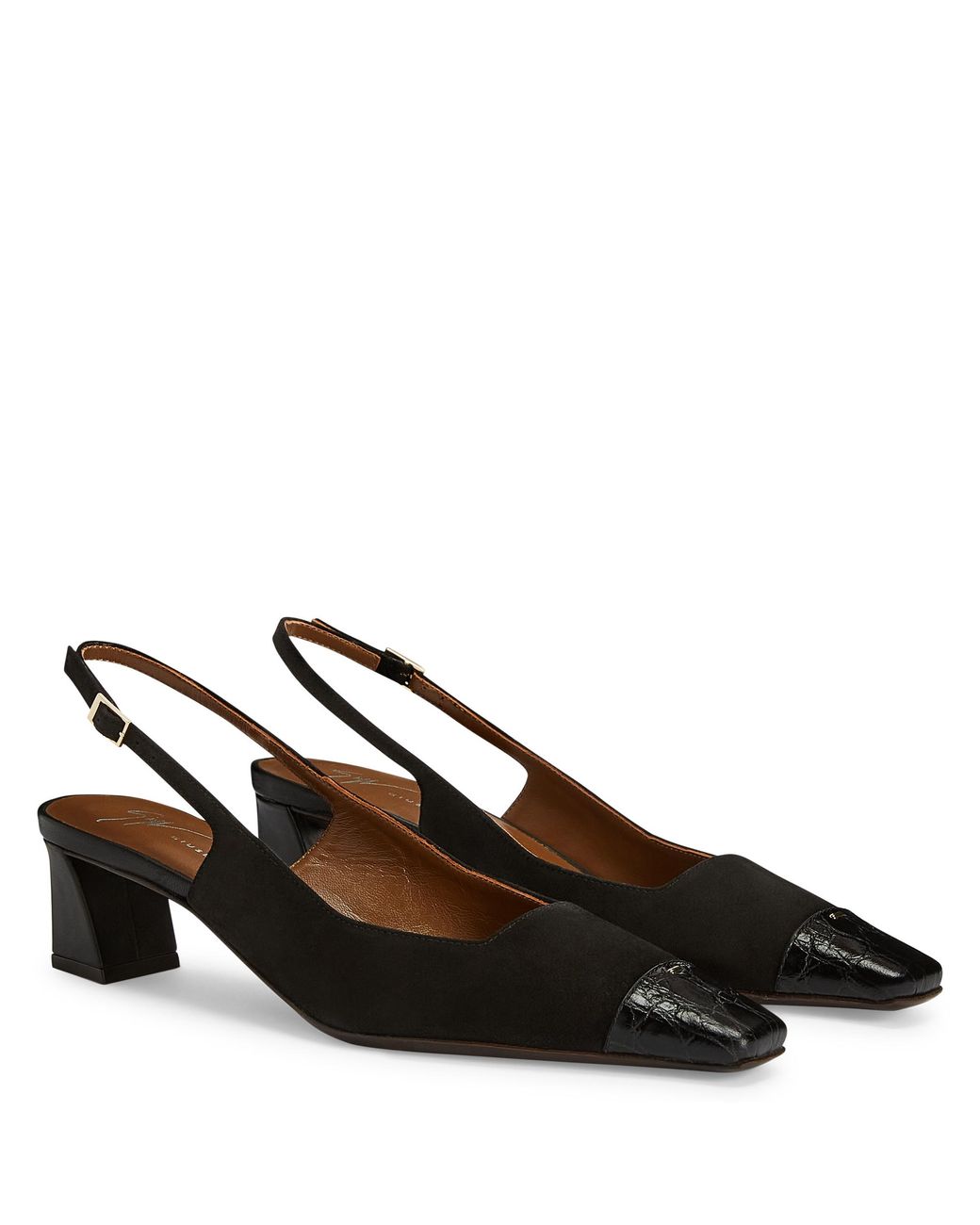Giuseppe Zanotti Brown Brendha Croco