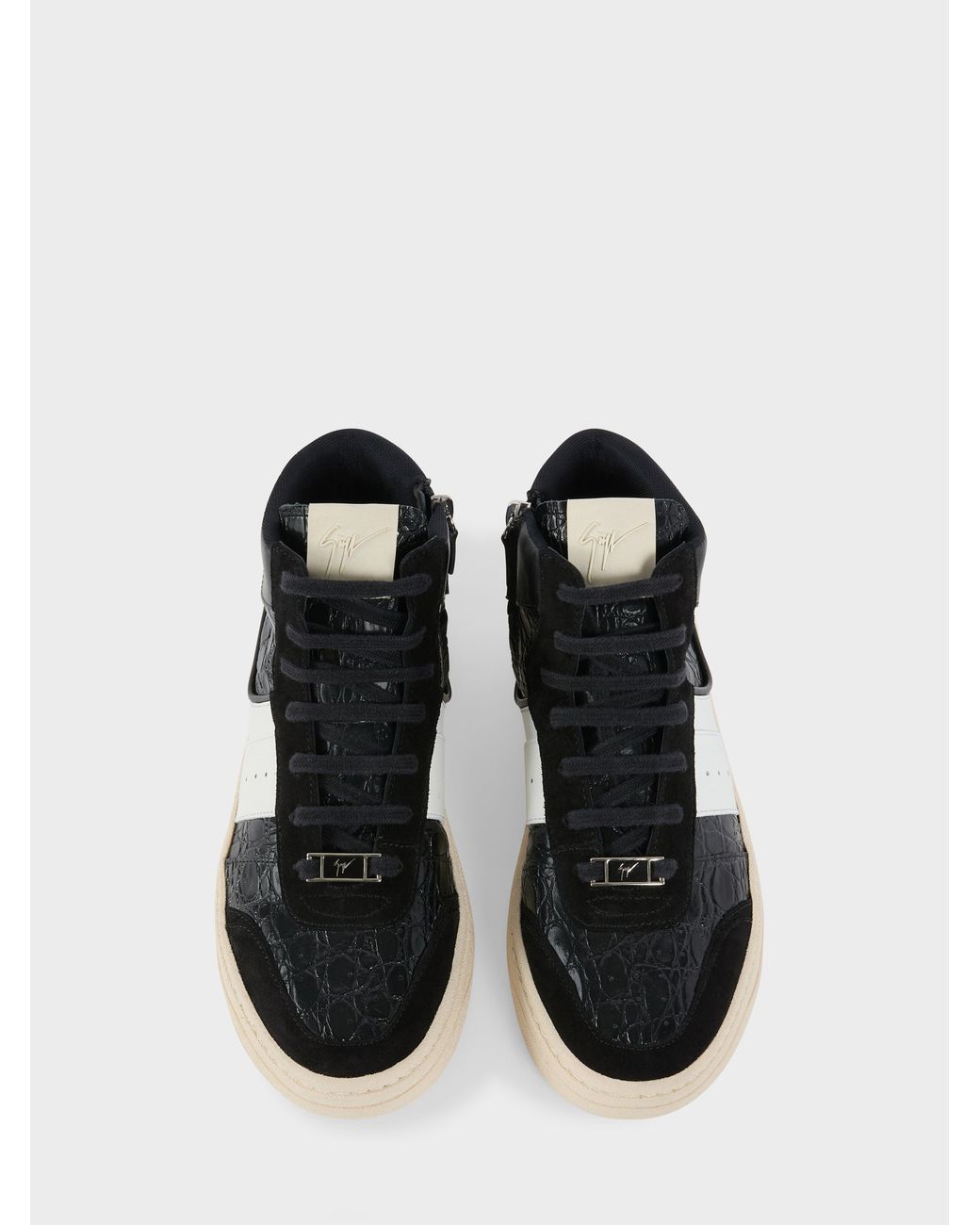 Giuseppe Zanotti Black Gz Thor High Sneakers for men