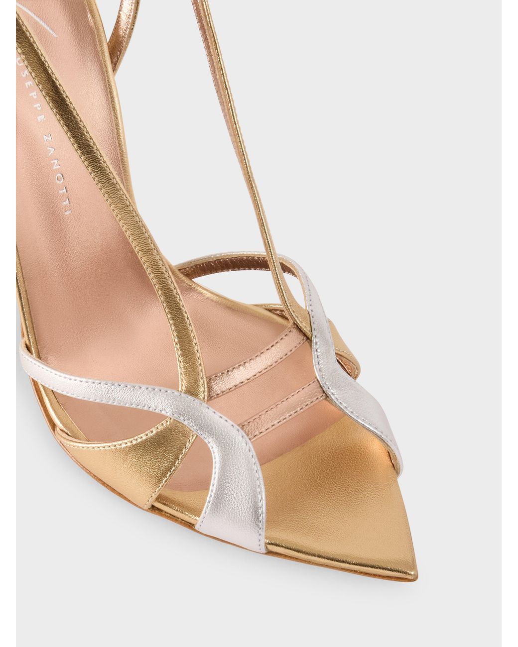 Giuseppe Zanotti Natural Intriigo Zoe Sandal 90