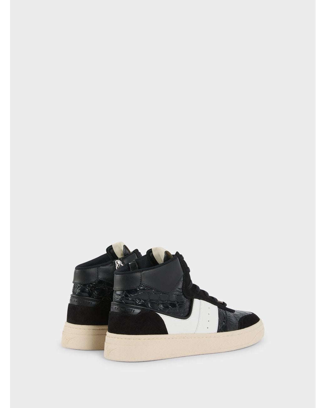 Giuseppe Zanotti Black Gz Thor High Sneakers for men