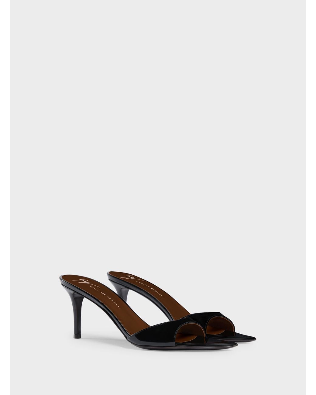 Giuseppe Zanotti Black Intriigo Mule 70