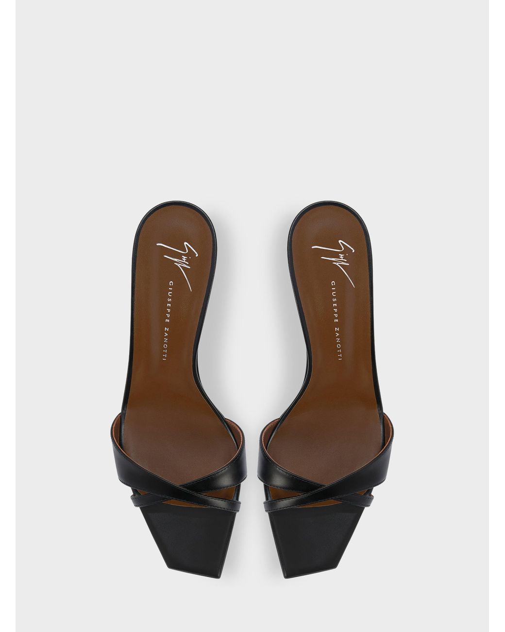Giuseppe Zanotti Black Brivido Mule 90