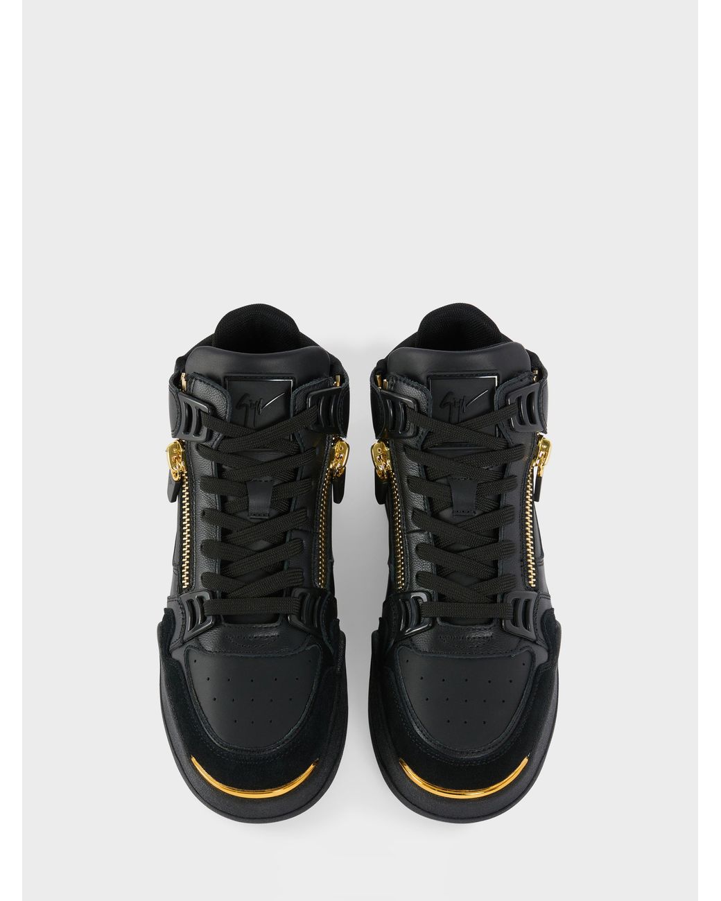 Giuseppe Zanotti Black Gz-Ghost High Sneakers for men
