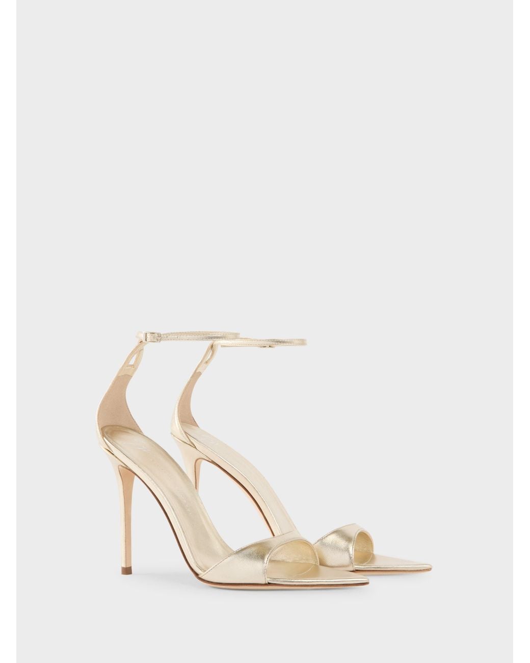 Giuseppe Zanotti Natural Intriigo Strap Sandal 105