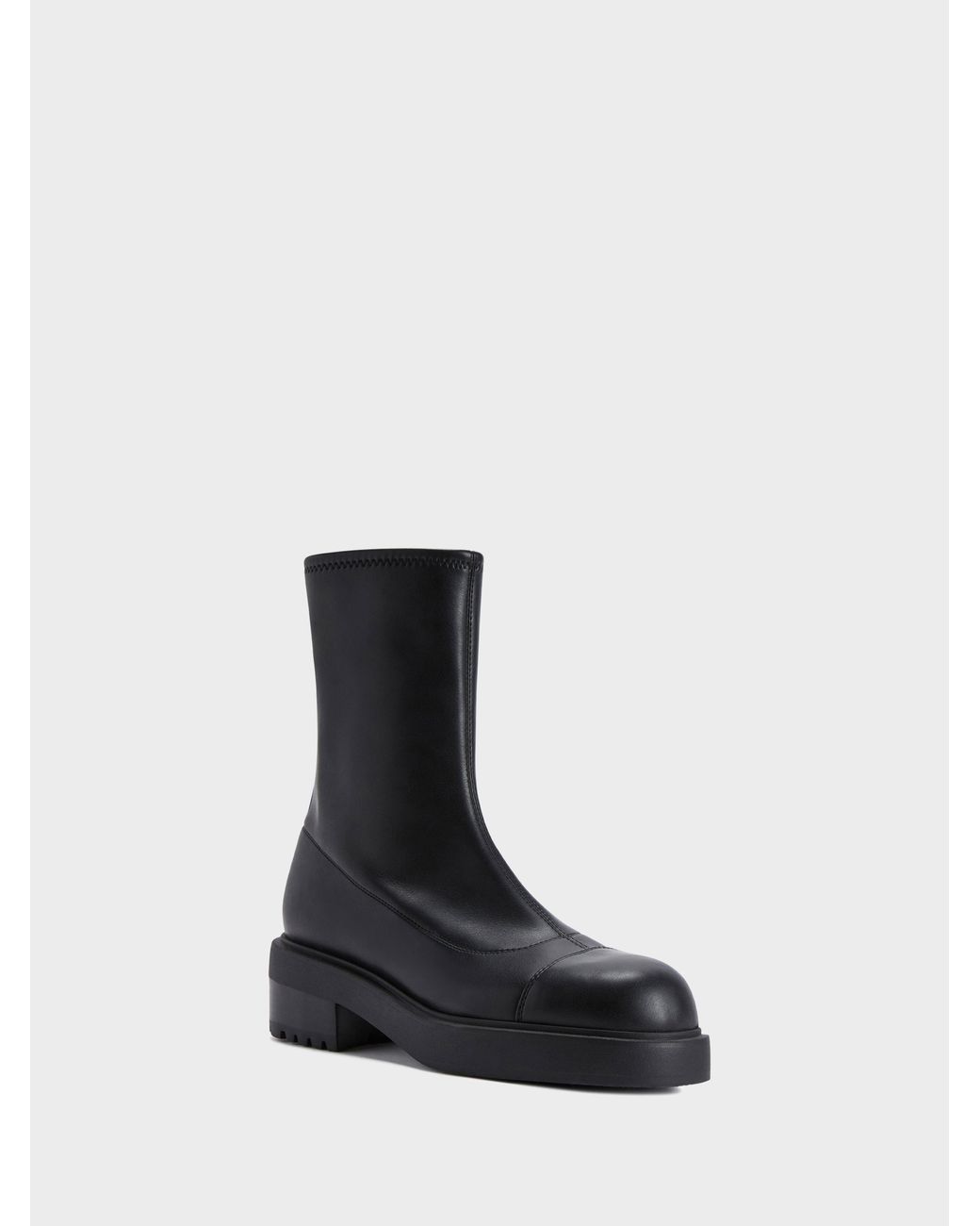 Giuseppe Zanotti White Junney Combat Boot