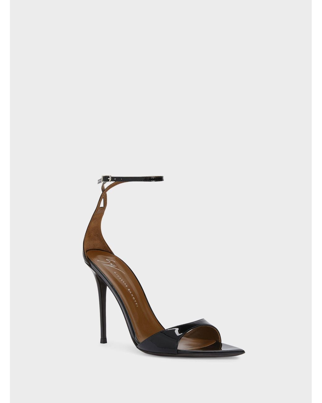 Giuseppe Zanotti White Intriigo Strap Sandal 105