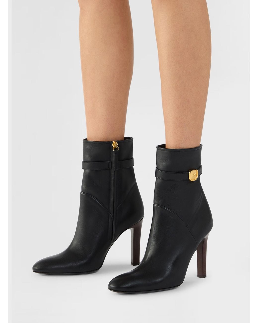 Giuseppe Zanotti White Seal Bootie 100