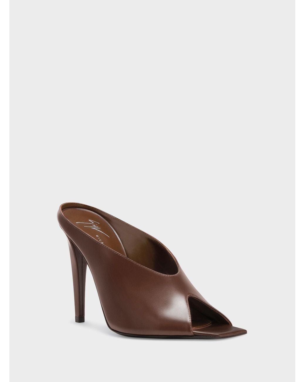 Giuseppe Zanotti Brown Gz Key Mule 105