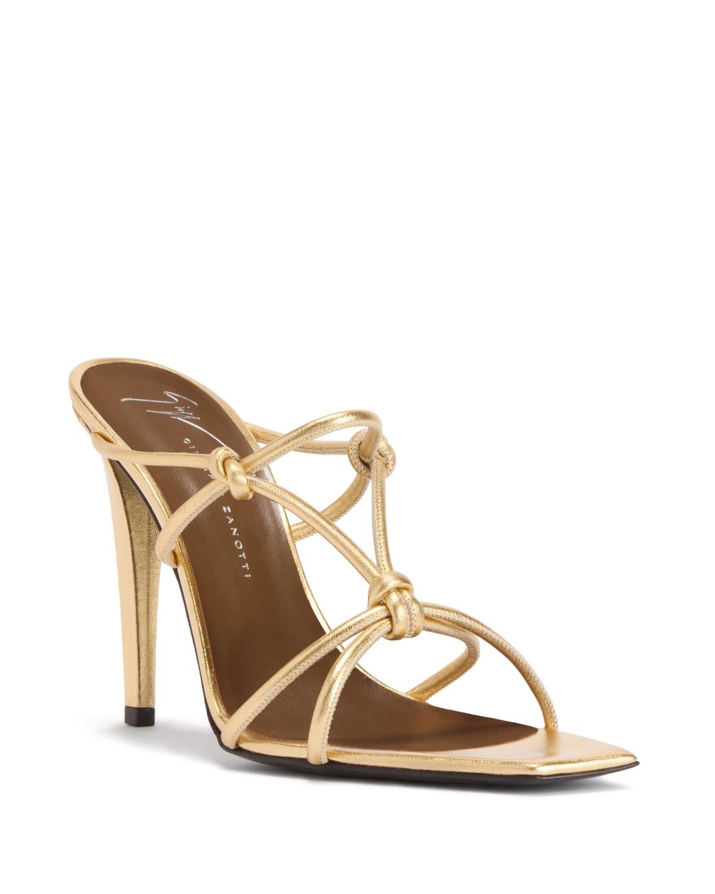 Giuseppe Zanotti Metallic Gz Key Mule 90