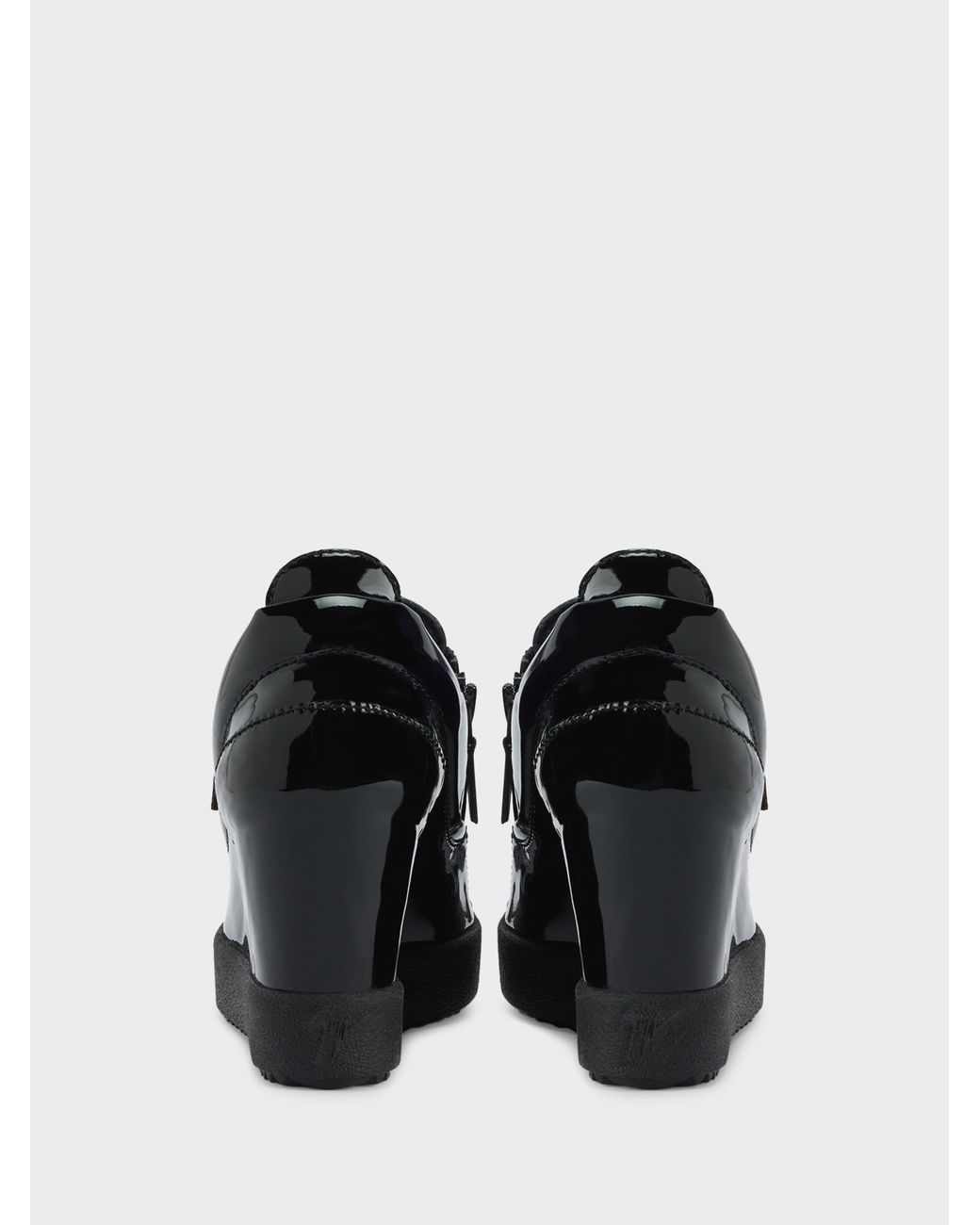 Giuseppe Zanotti Black Addy Wedge