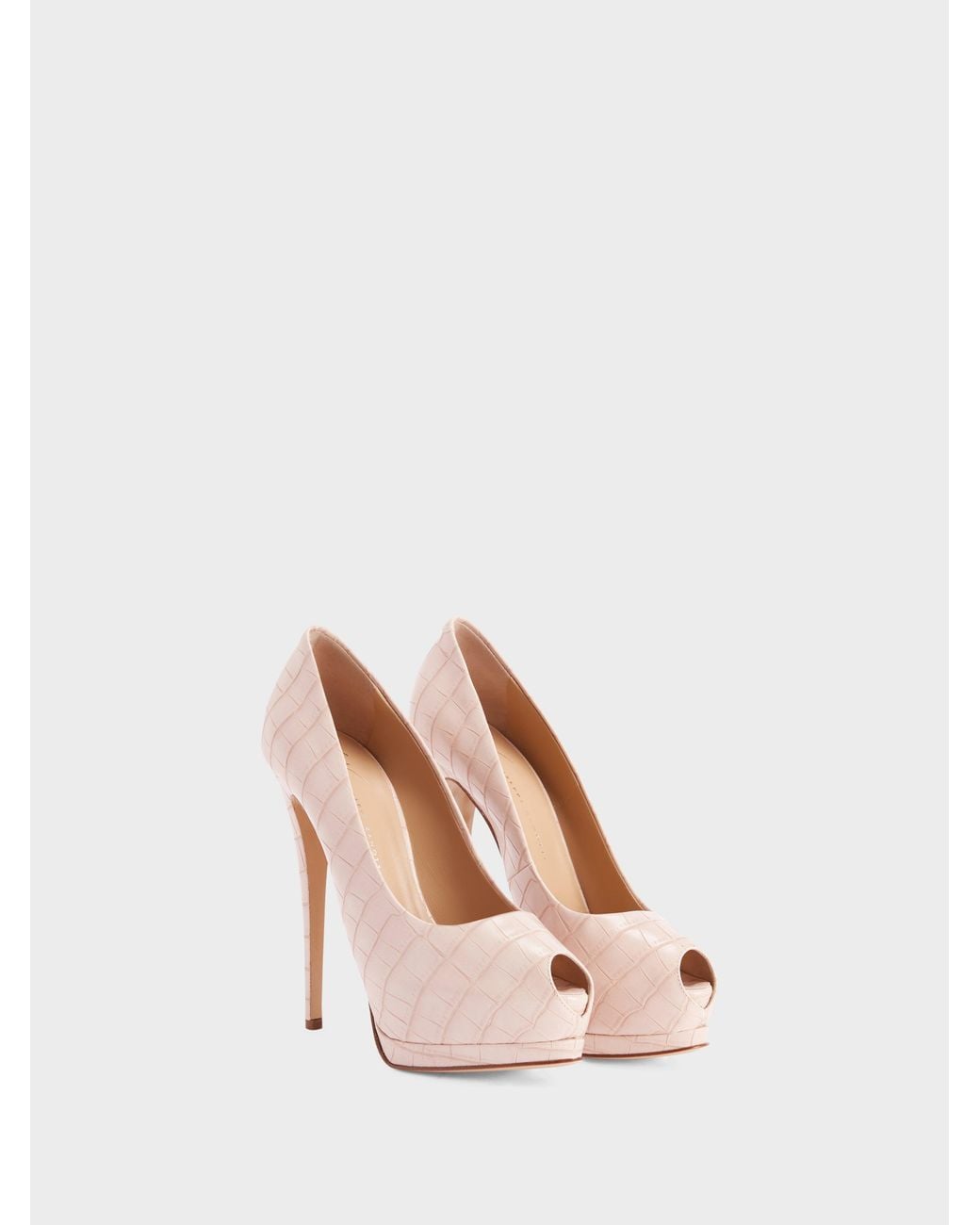 Giuseppe Zanotti White Sharon Pump