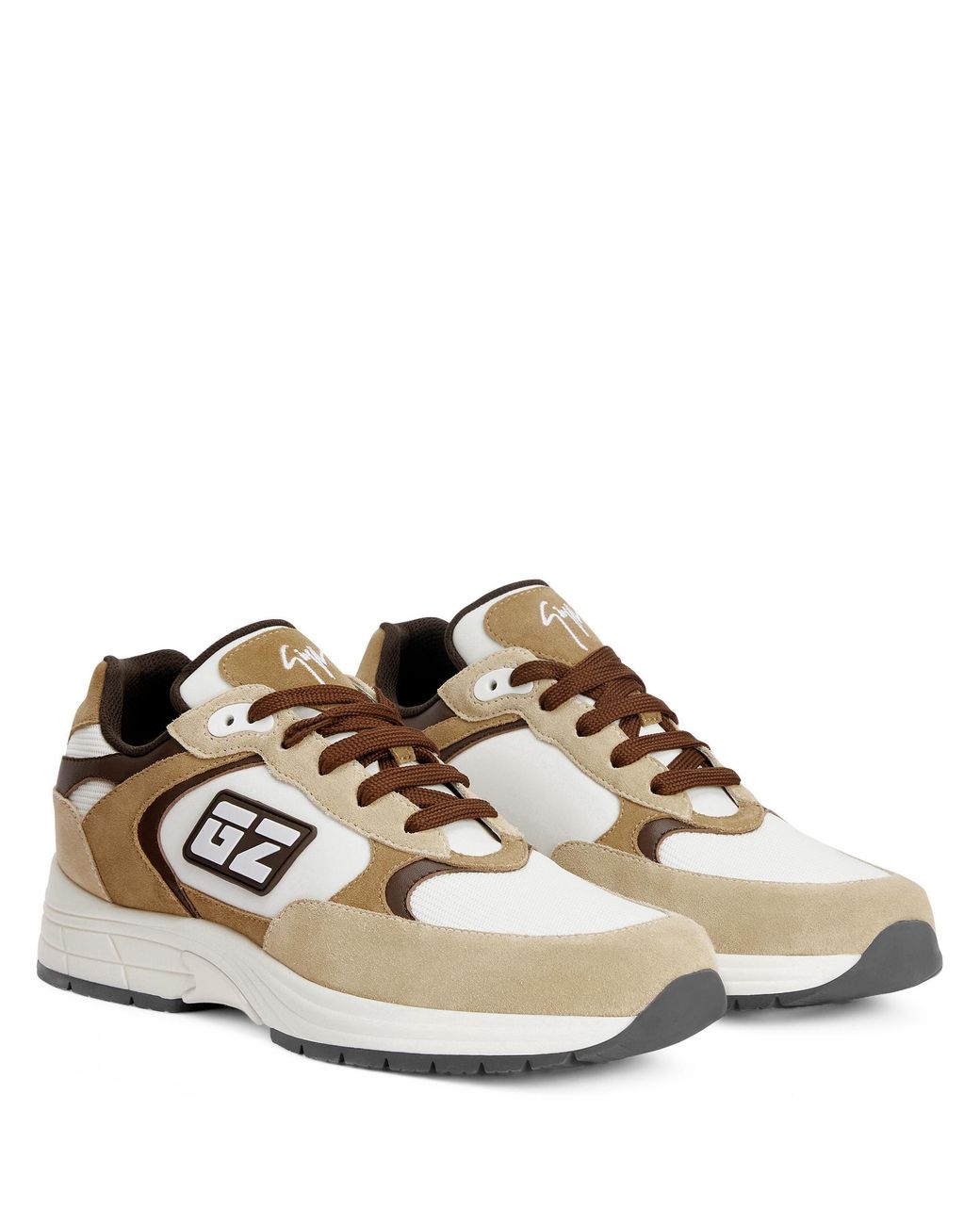Giuseppe Zanotti Brown New Gz Runner for men