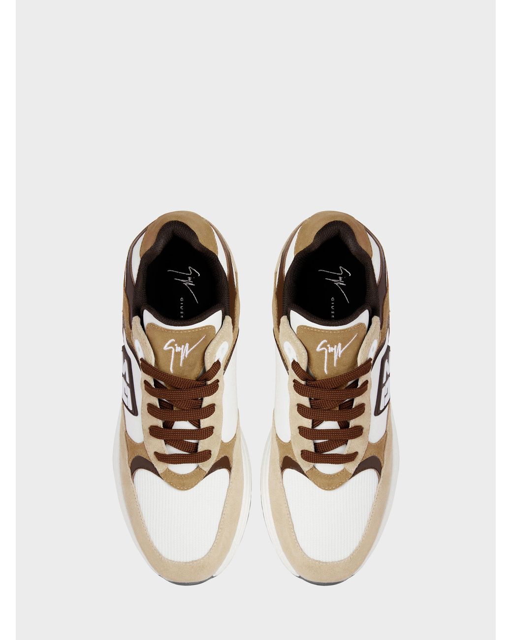 Giuseppe Zanotti White New Gz Runner for men