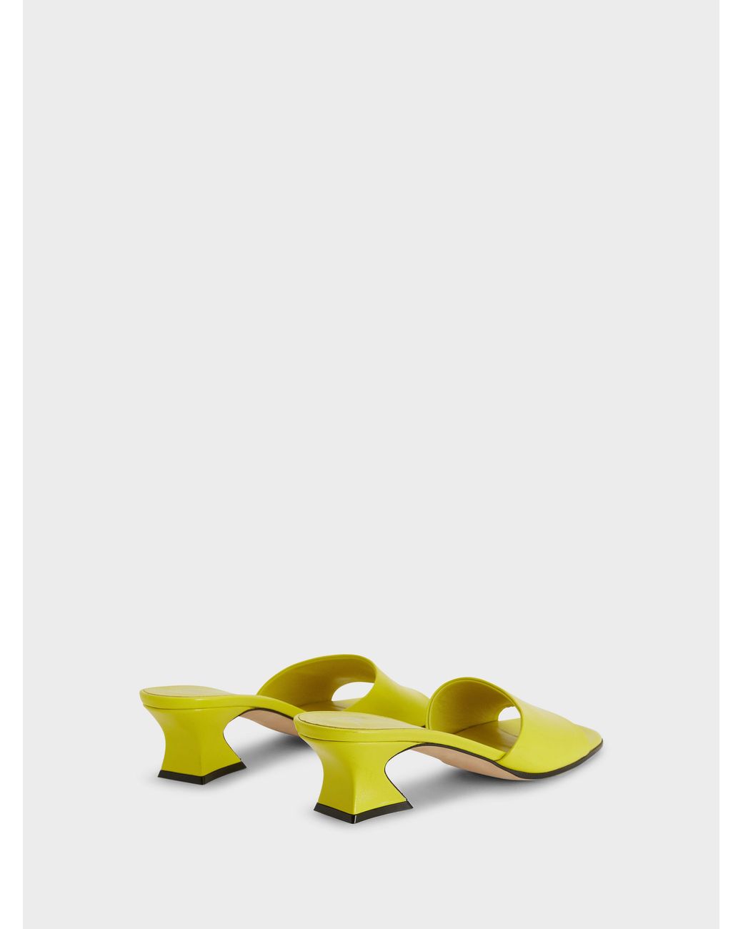 Giuseppe Zanotti Yellow Solhene Mule 45