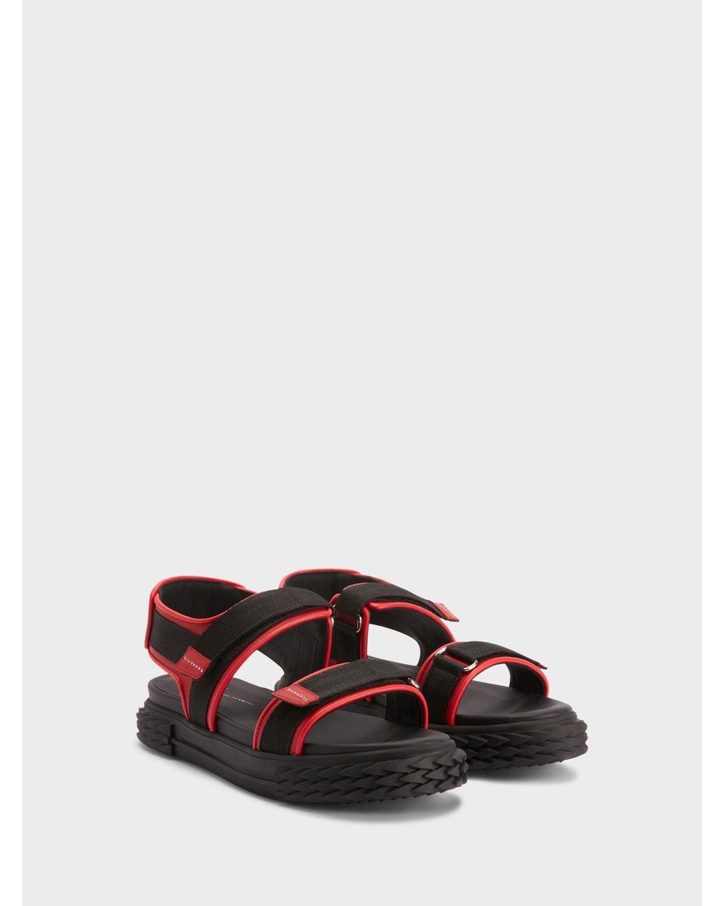 Giuseppe Zanotti White Blabber Gummy Sandal for men