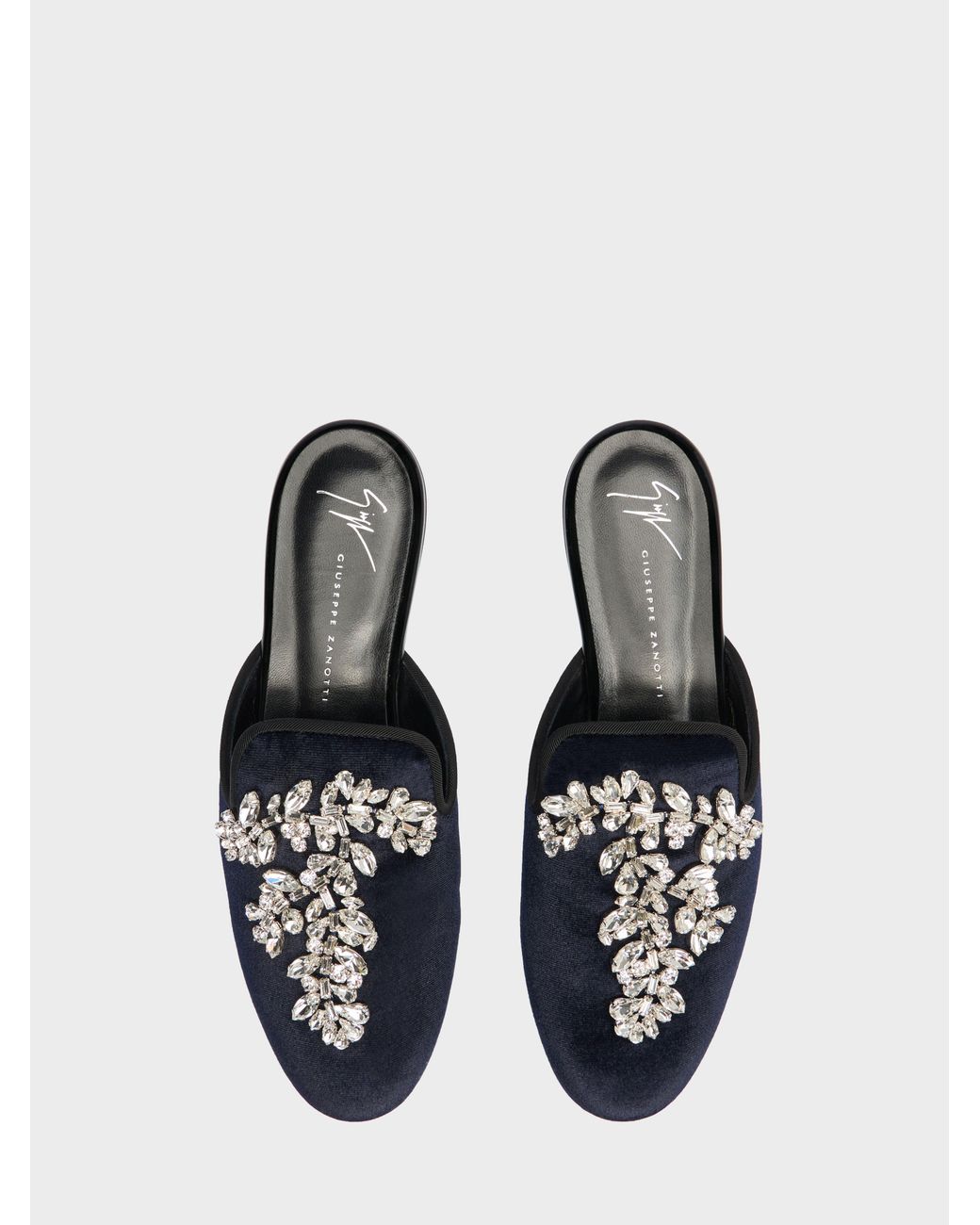 Giuseppe Zanotti Blue Elsa Crystal