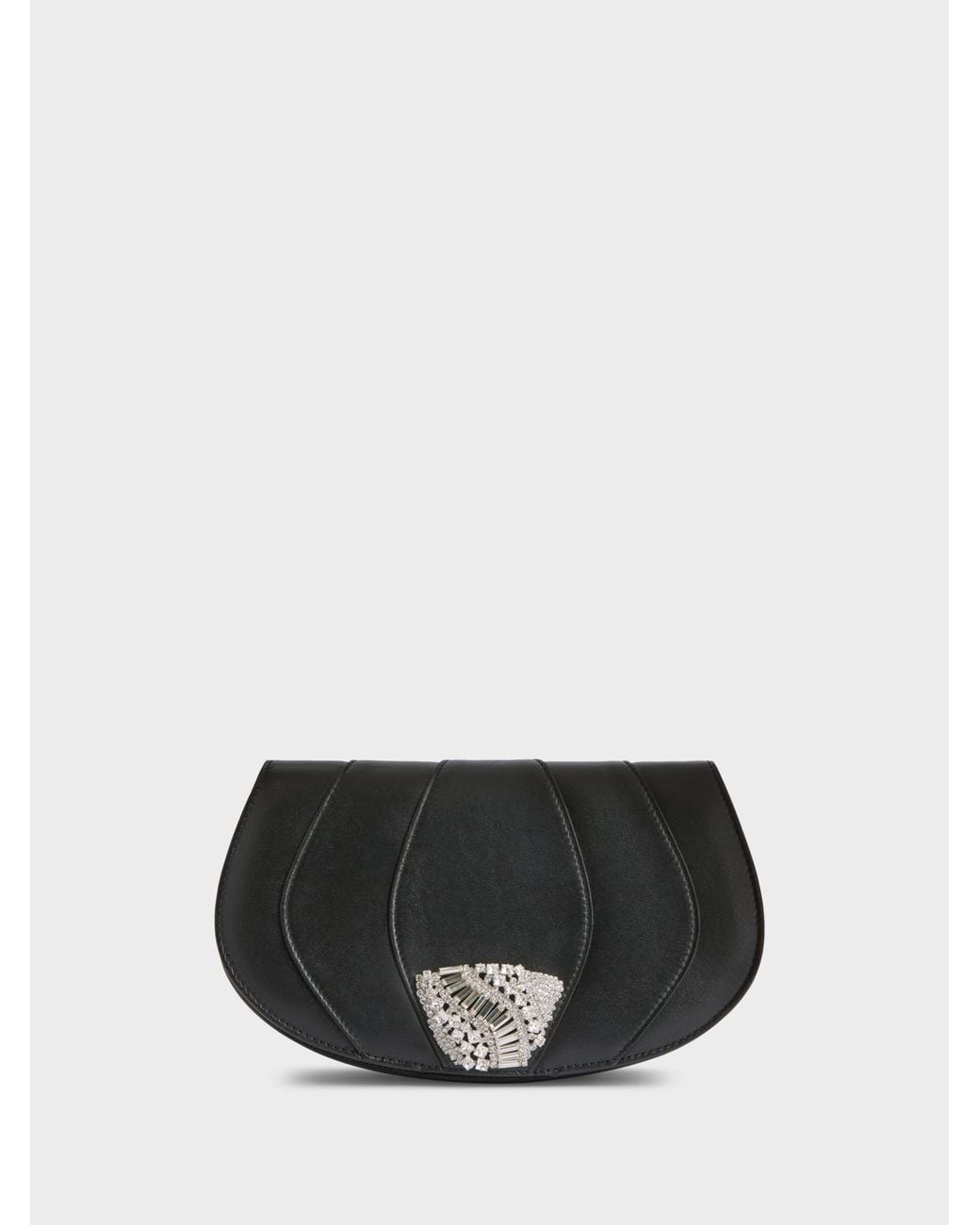 Giuseppe Zanotti Black Orbits Bag Clutch