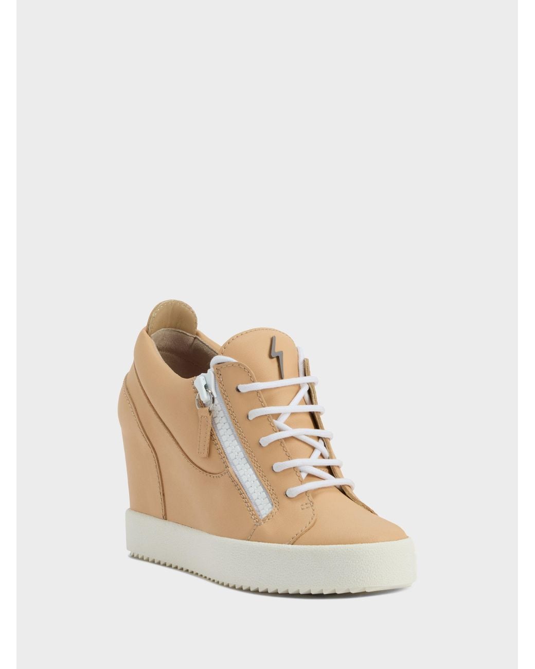 Giuseppe Zanotti White Addy Wedge