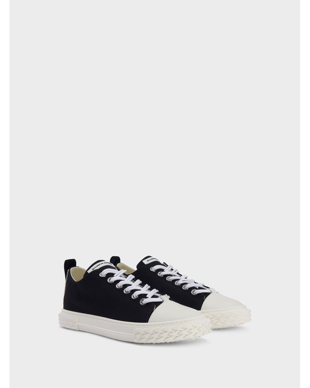 Giuseppe Zanotti White Blabber Low Top