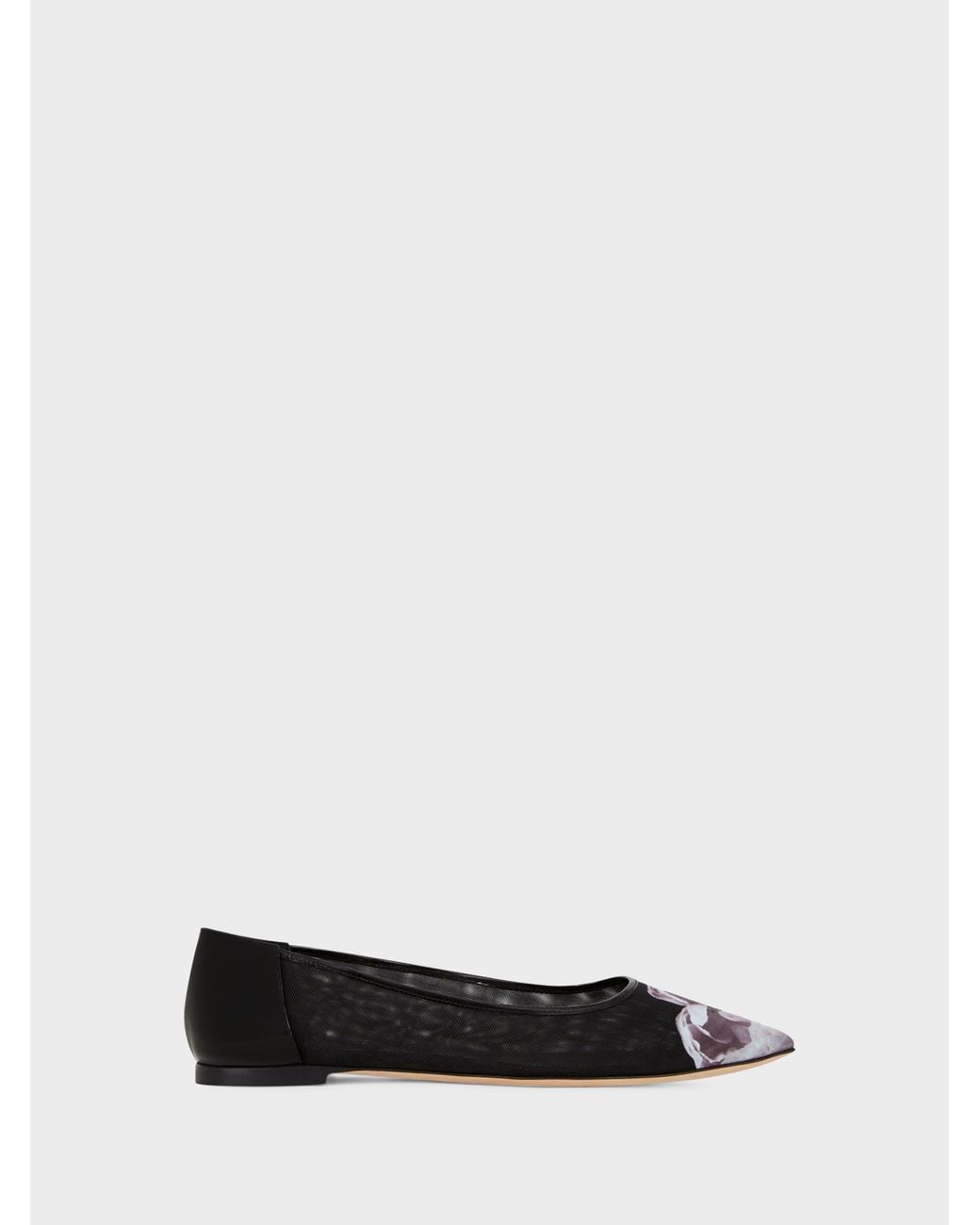 Giuseppe Zanotti White Forever Bloom Ballerina