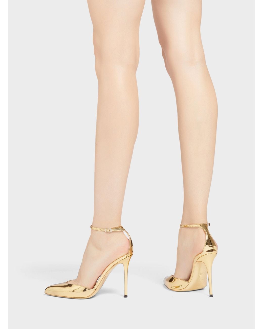 Giuseppe Zanotti Natural Alenee Pump D'Orsay 105