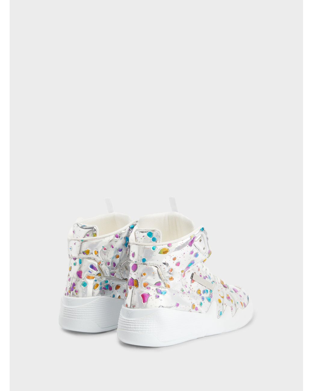Giuseppe Zanotti White Talon High Top for men