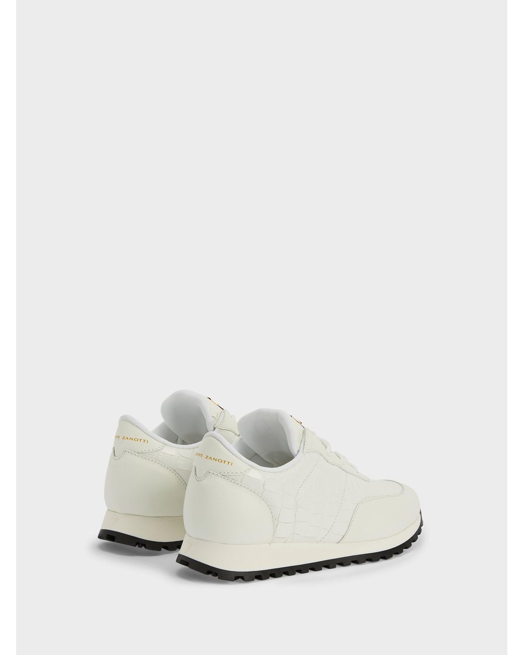Giuseppe Zanotti White Jimi Running