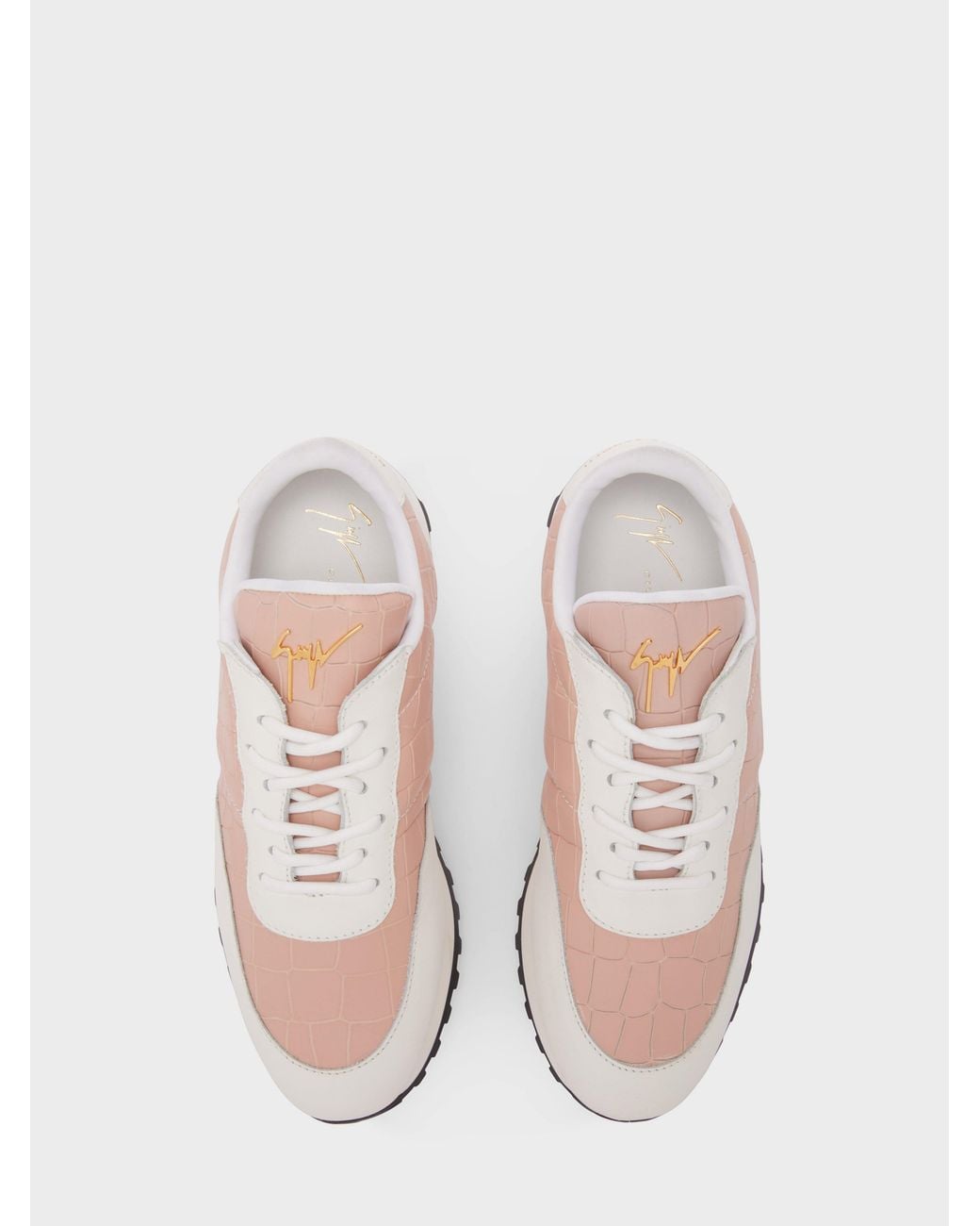 Giuseppe Zanotti Pink Jimi Running Runner