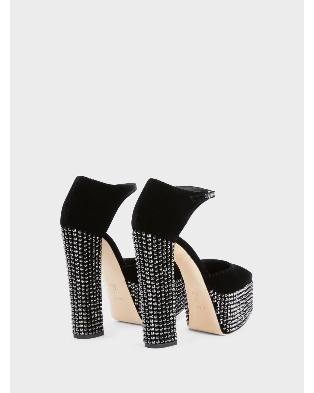 Giuseppe Zanotti Black Bebe Strass