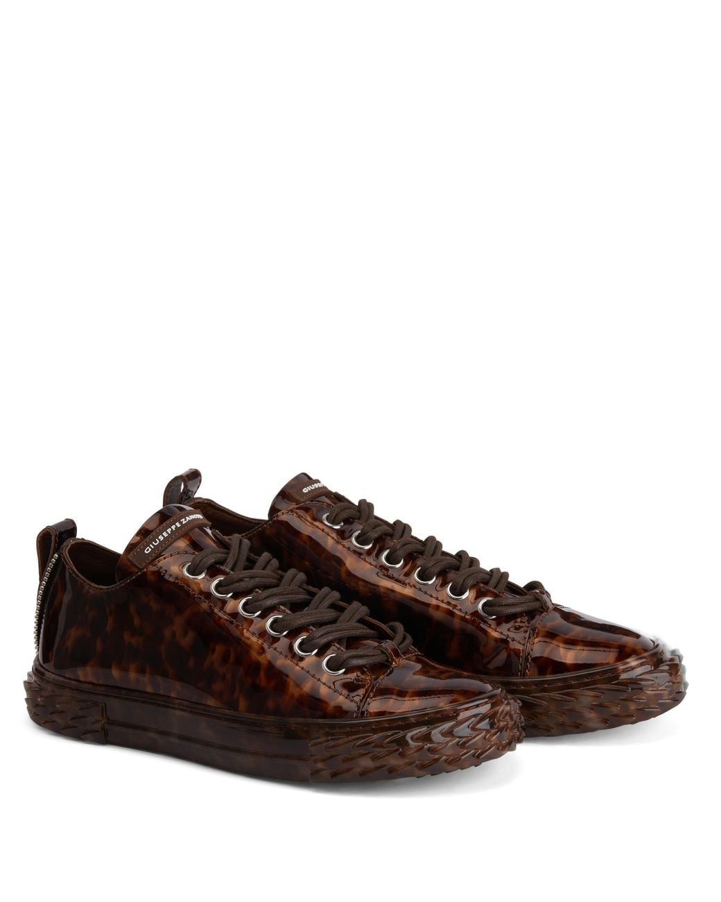 Giuseppe Zanotti Brown Blabber Sneakers