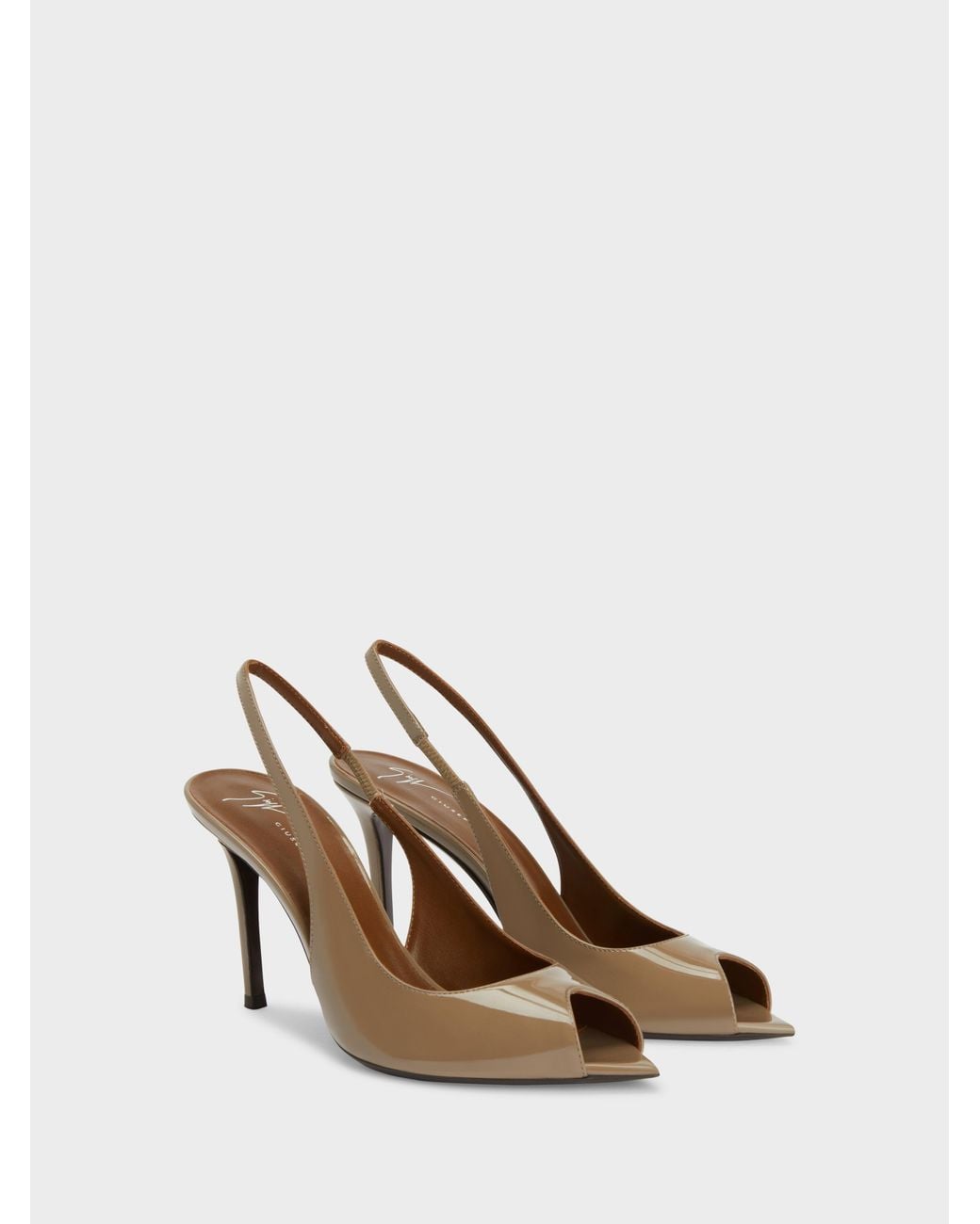 Giuseppe Zanotti Natural Intriigo Open Toe 90