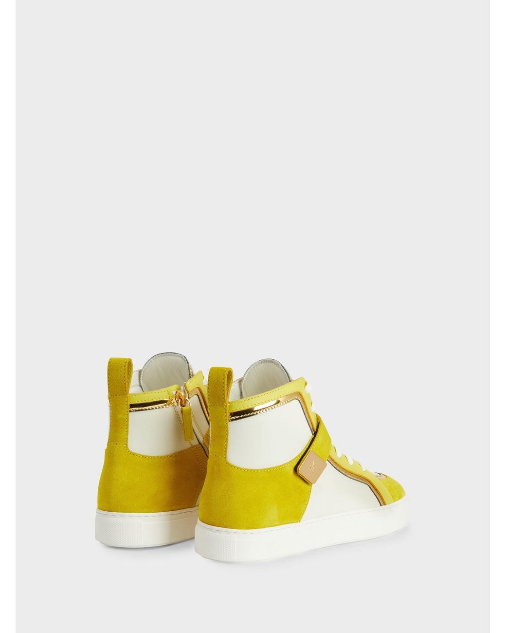 Giuseppe Zanotti Yellow Zenas High Top