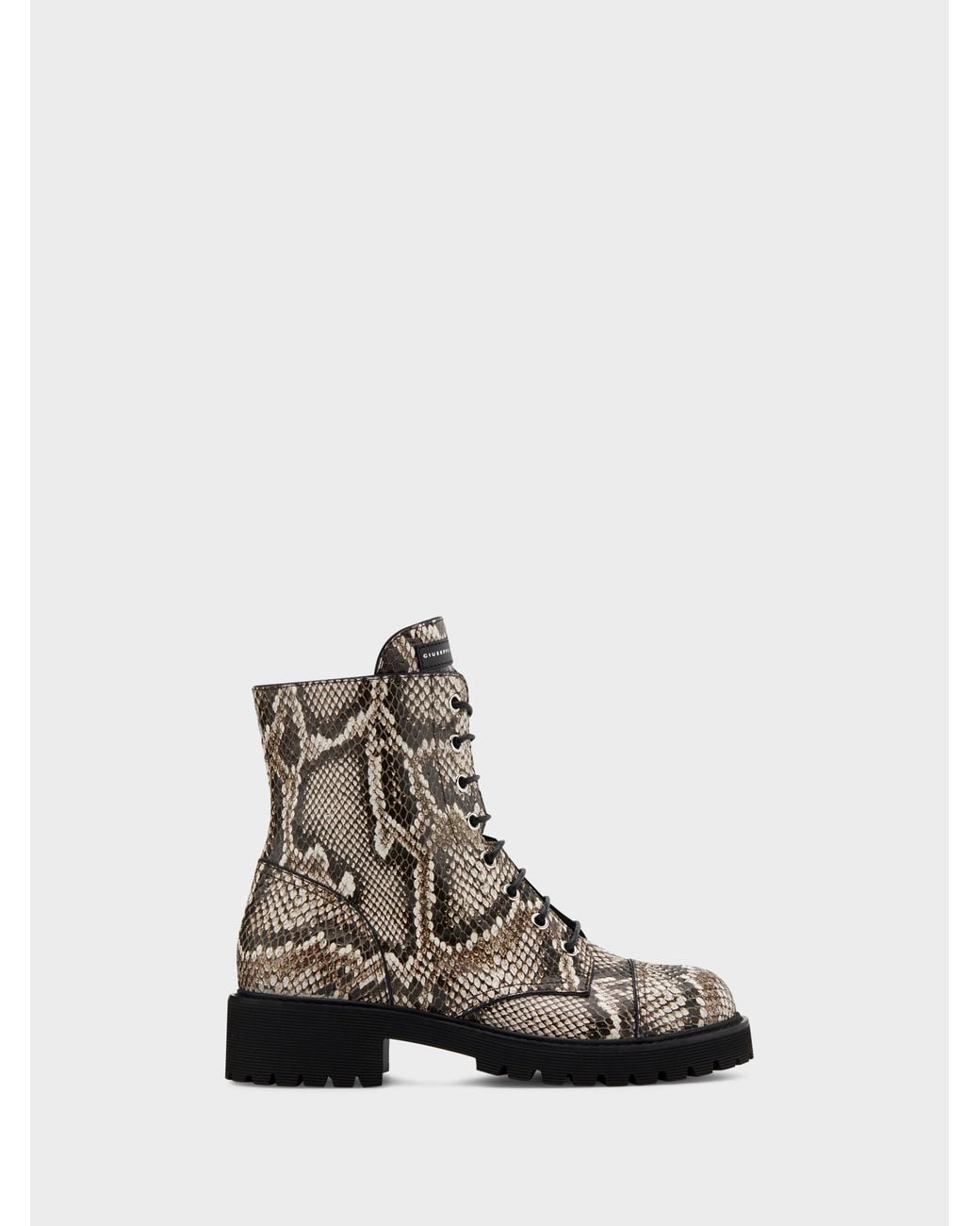 Giuseppe Zanotti White Thora Biker