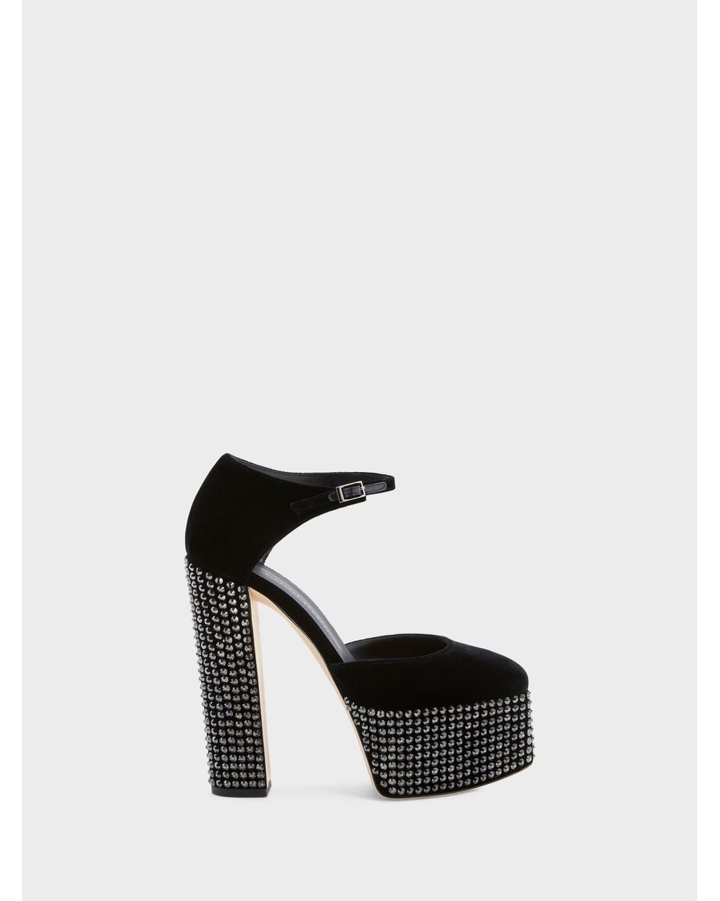 Giuseppe Zanotti Black Bebe Strass