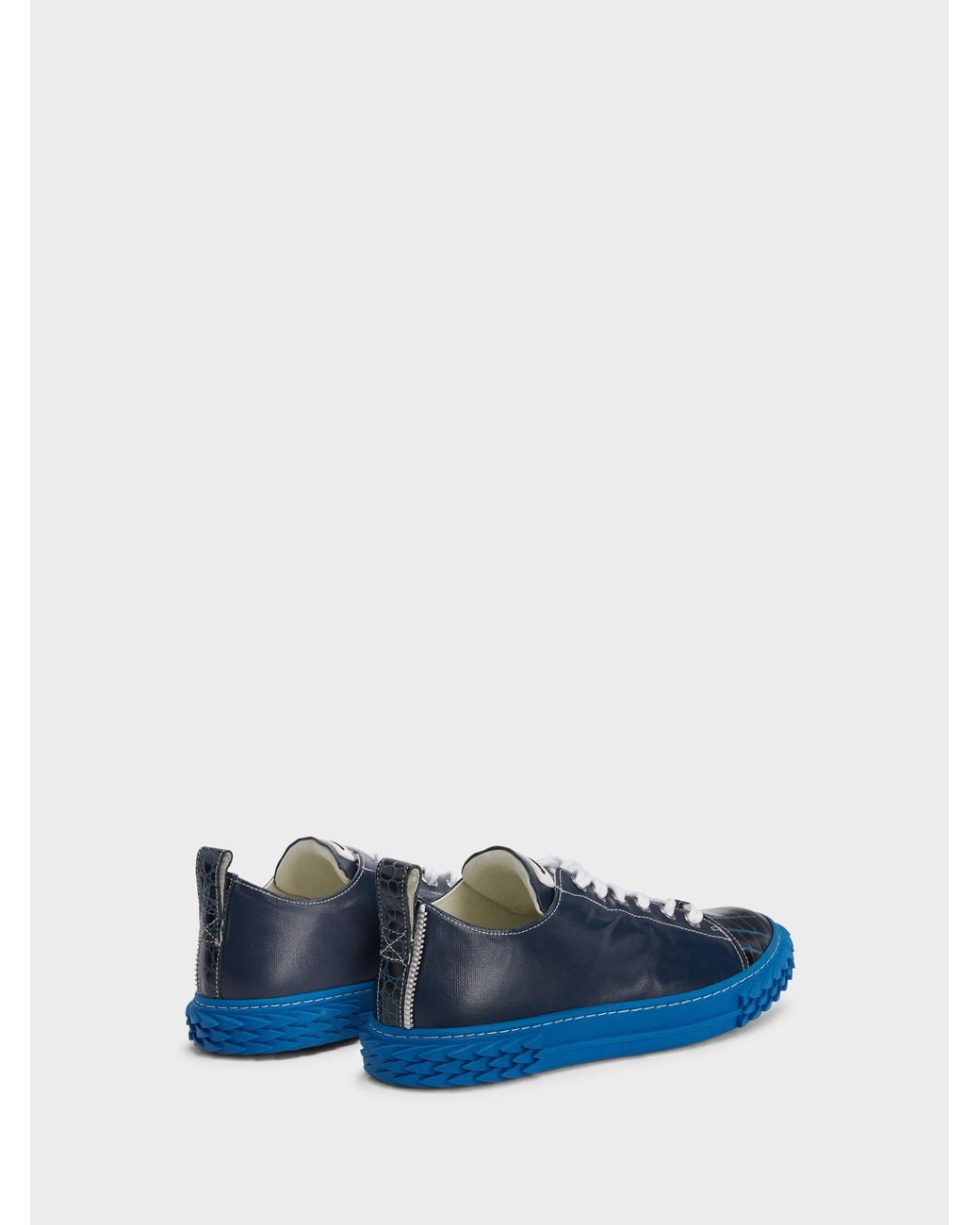 Giuseppe Zanotti Blue Blabber Low Top for men