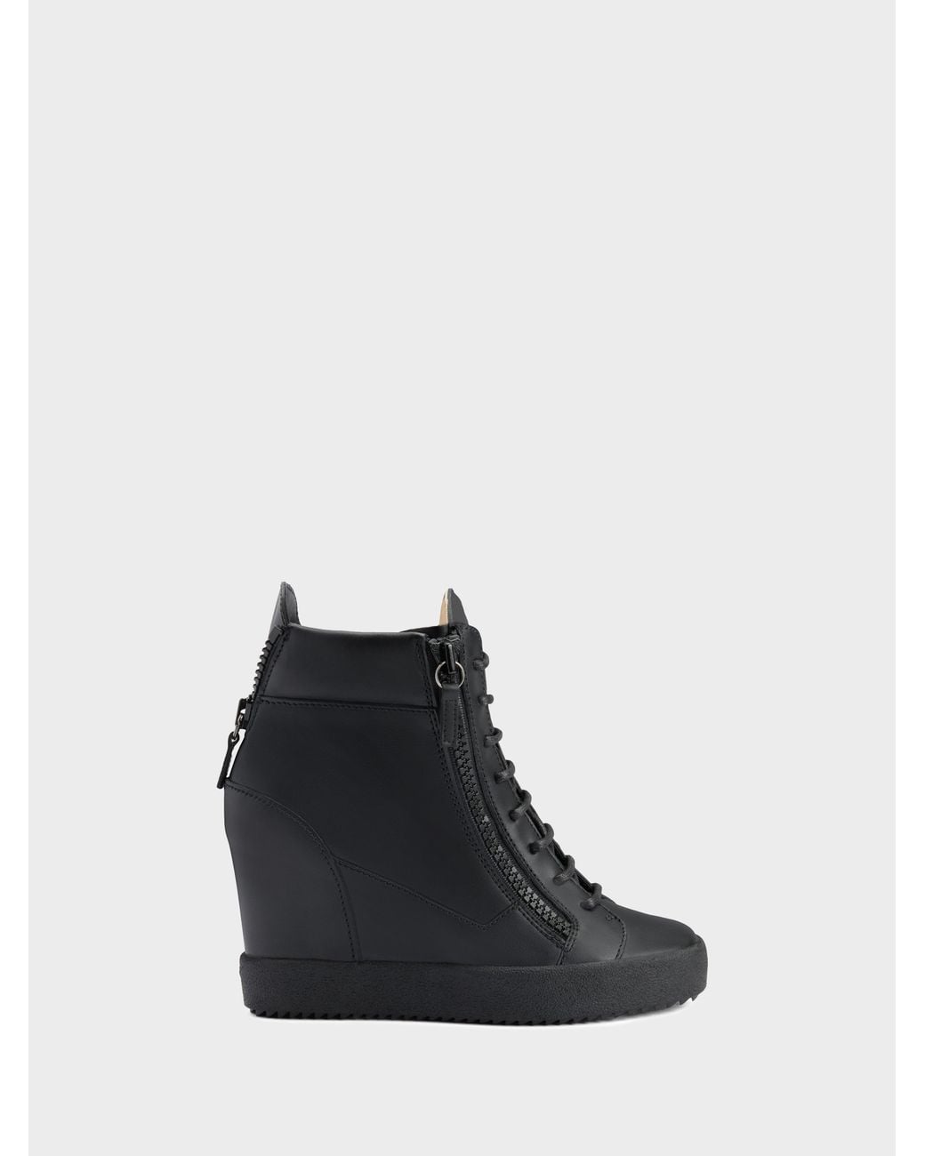 Giuseppe Zanotti Black Addy Wedge