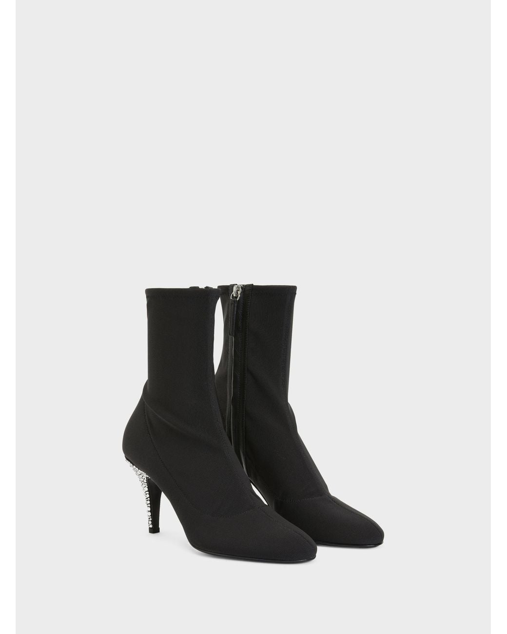 Giuseppe Zanotti White Calixtee Bootie 85