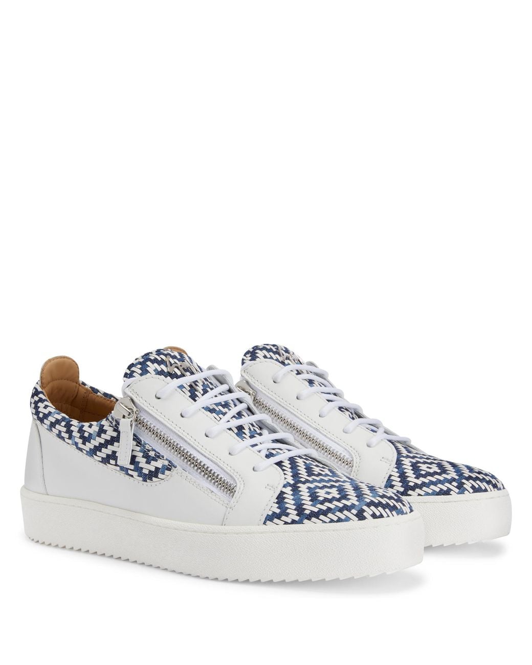 Giuseppe Zanotti White Frankie for men