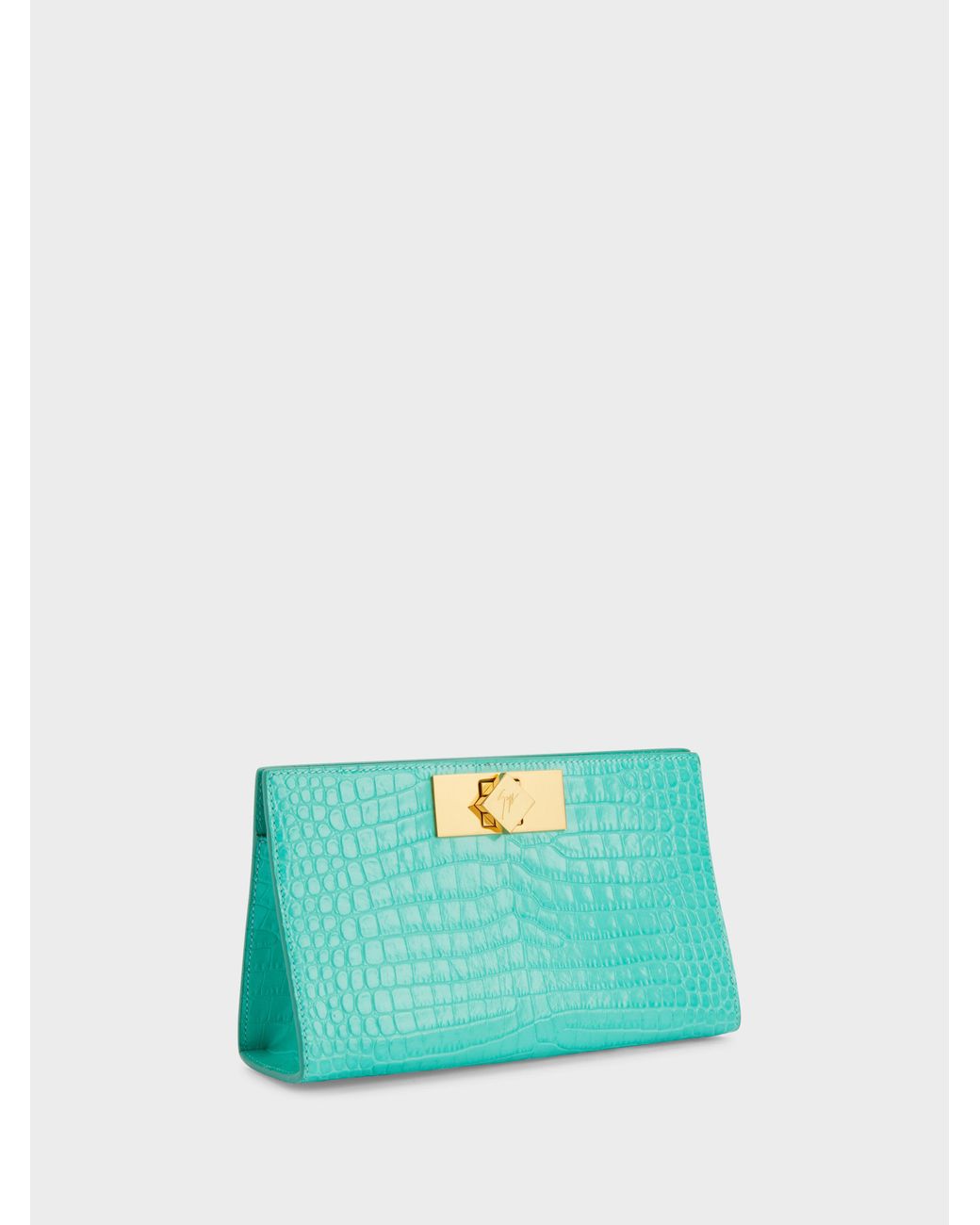 Giuseppe Zanotti Blue Annhita Clutch