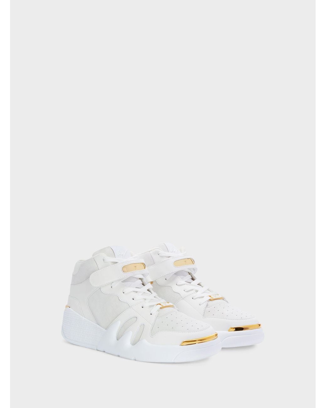 Giuseppe Zanotti White Talon Mid Top