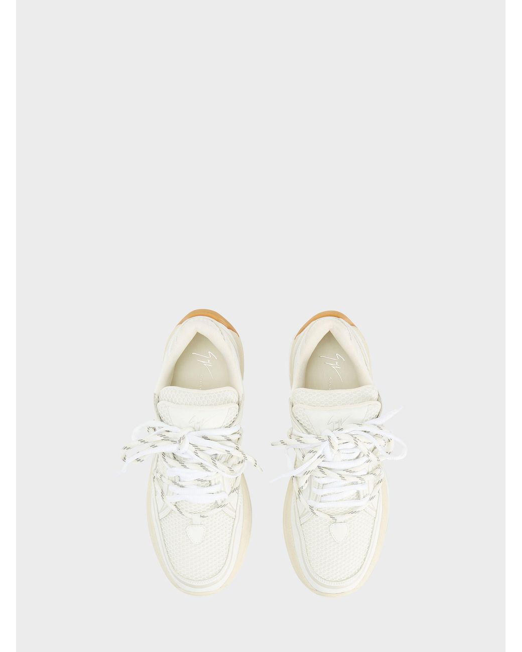 Giuseppe Zanotti White Gz-Trail Sneakers for men