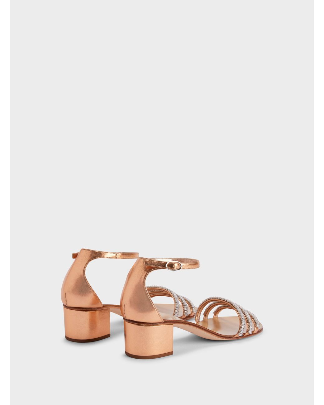 Giuseppe Zanotti Natural Martha Flat Sandal
