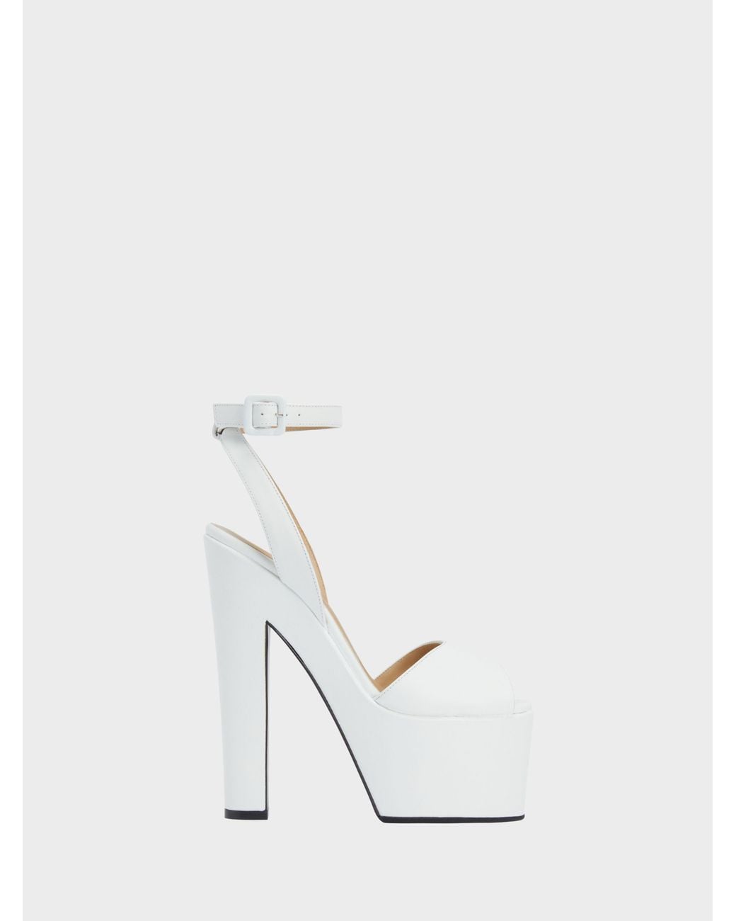 Giuseppe Zanotti White Tarifa Sandal
